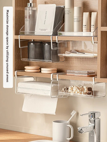 Bathroom hanging organizer - bathroom,