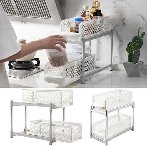 Tier storage basket bathroom - tier,