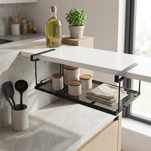 Adjustable under cabinet - under,