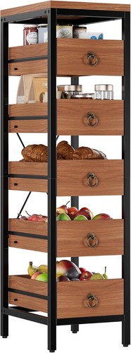 Tier narrow snack storage - 5-tier,