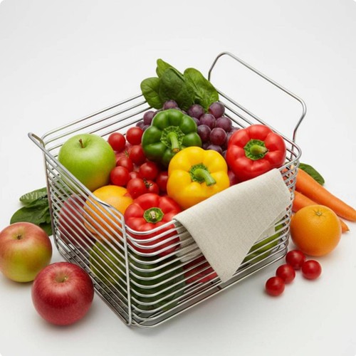Metal wire organizer - organizer, bin
