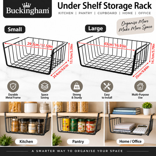 Under shelf storage basket - under,