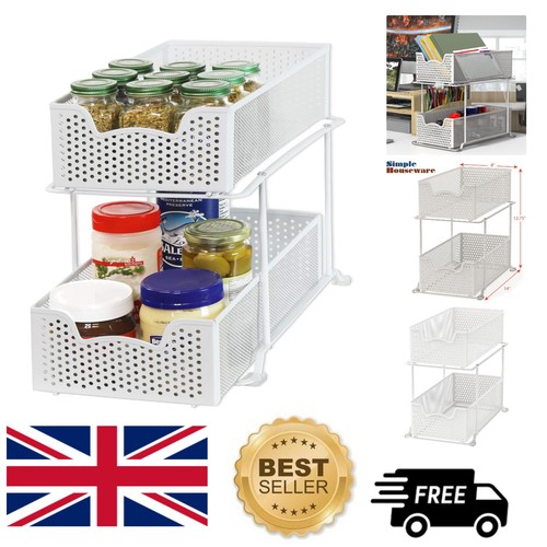Tier sliding cabinet basket - sliding,