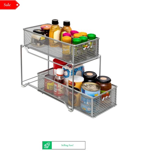 Tier sliding basket cupboard - sliding,